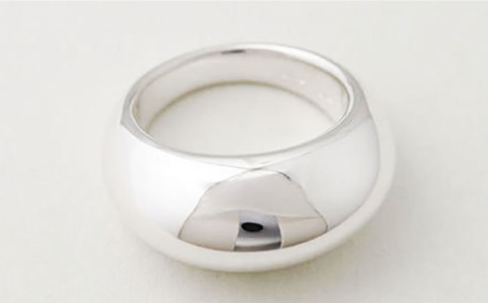 【日常のアクセントに】シルバーリング （LS-08）＜THREE TREES＞那珂川市 ファッション アクセサリー リング [GBJ008]