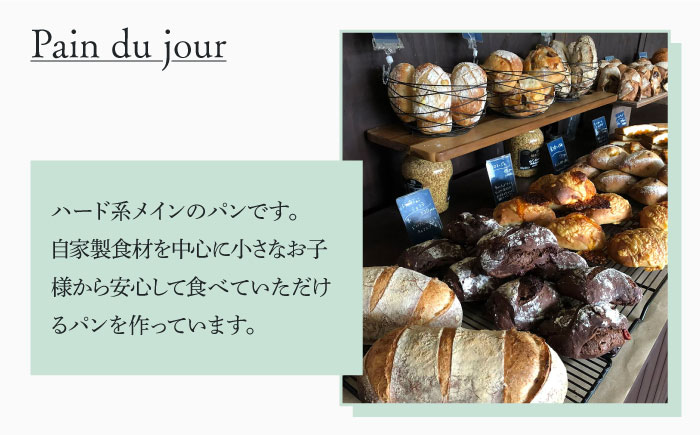おまかせパン 8-10個 リベイクセット＜Pain du jour＞那珂川市 パン ぱん [GCZ001]
