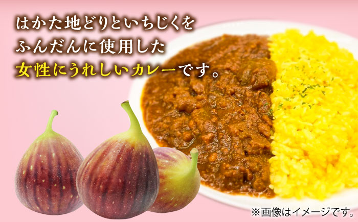 福岡県産「博多とよみつひめ」を丸ごと使用！！いちじくゴロっとカレー（170g×5袋）＜株式会社natural factory＞那珂川市 [GEA071]