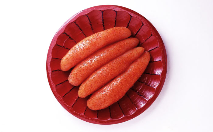 【博多辛子明太子の島本】希少国産卵・無着色辛口辛子明太子一本物240ｇ＜株式会社島本食品＞那珂川市 [GER022]