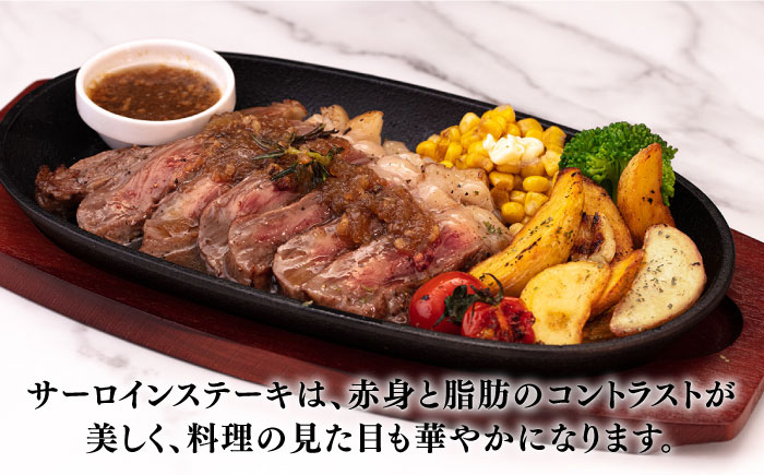 博多和牛 サーロインステーキ 約750g（250g×3枚）自家製ジャポネソース付き＜株式会社くしだ企画＞那珂川市 [GZI009]