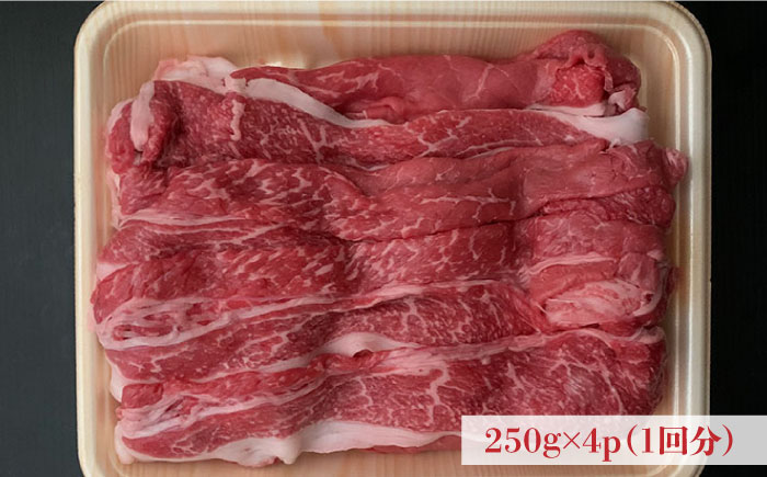 【全6回定期便】大容量！ 博多和牛 牛肉 切り落とし 1kg（250g×4p）＜肉のくまもと屋＞那珂川市 肉 牛肉 黒毛和牛 牛切り落とし [GBI040]