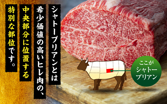 【希少部位！】博多和牛 シャトーブリアン ブロック 1kg ＜肉のくまもと屋＞那珂川市 [GBI077]