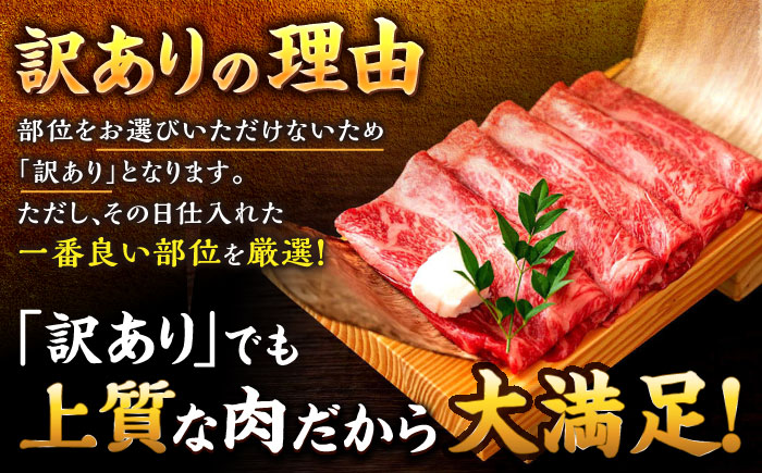 【訳あり！】A4ランク以上！博多和牛 赤身（肩・モモ）霜降り しゃぶしゃぶ すき焼き 用 600g＜株式会社MEAT PLUS＞那珂川市 肉 牛肉 黒毛和牛 [GBW128]