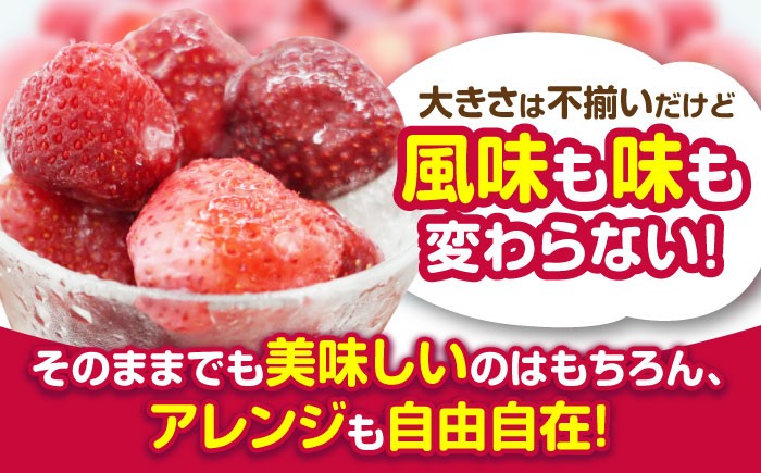 あかい・まるい・おおきい・うまい「博多あまおう」の冷凍いちご 計1kg(500g×2）＜株式会社natural factory＞那珂川市 あまおう [GEA018]