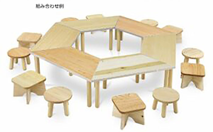 テトラテーブルS＜株式会社ENsower＞那珂川市 [GFA004]