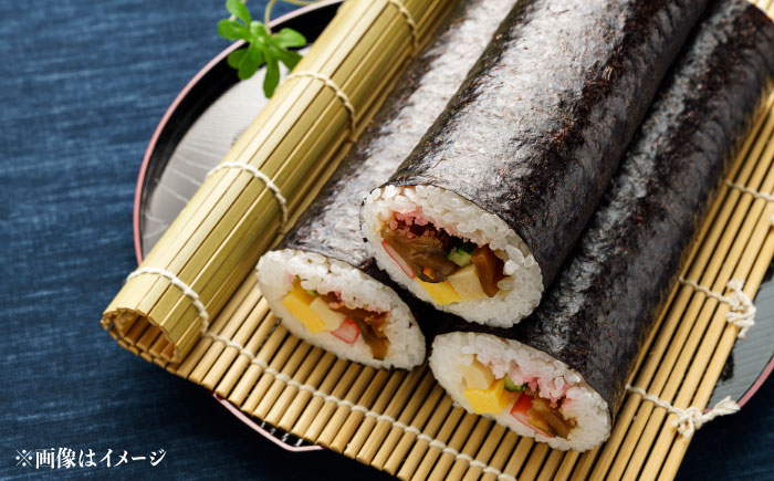 初摘み新海苔 焼海苔10袋セット 全形5枚×10袋 福岡有明のり ＜木村食品＞ 那珂川市 [GFW033]