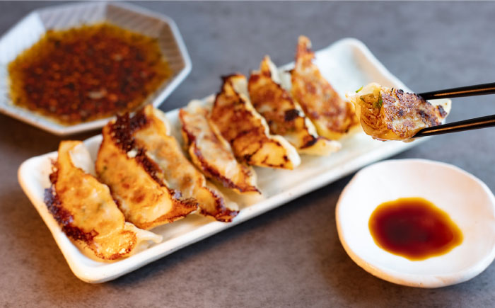 博多和牛 手作り餃子 80個（20個×4p）＜株式会社くしだ企画＞那珂川市 [GZI008]