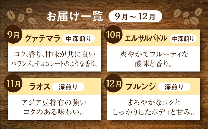 【全12回定期便】世界を夢見るコーヒー（粉）＜猫屋カフェ＞那珂川市 [GAG039]