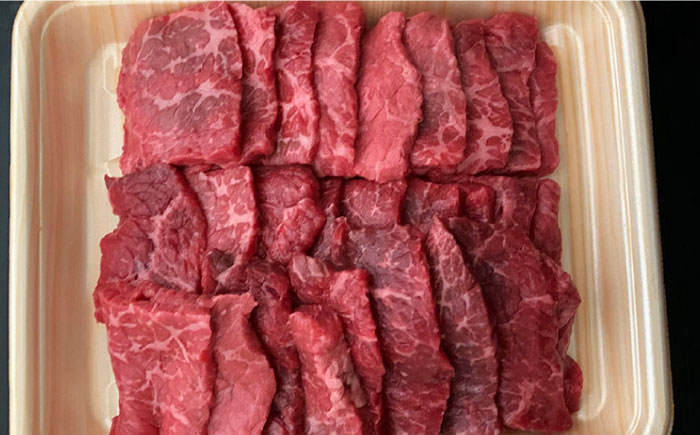 博多和牛 牛肉 赤身 モモ 焼肉 500g ＜肉のくまもと屋＞ 那珂川市 [GBI013]