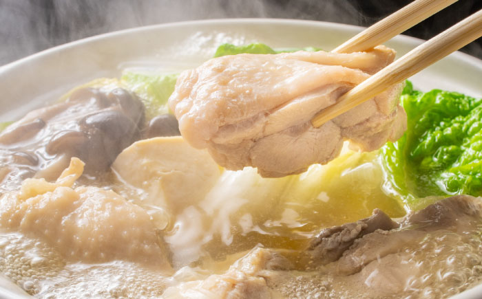 【訳あり】 博多 水炊きセット 10人前（2人前×5セット） 那珂川市/株式会社MEAT PLUS [GBW143]