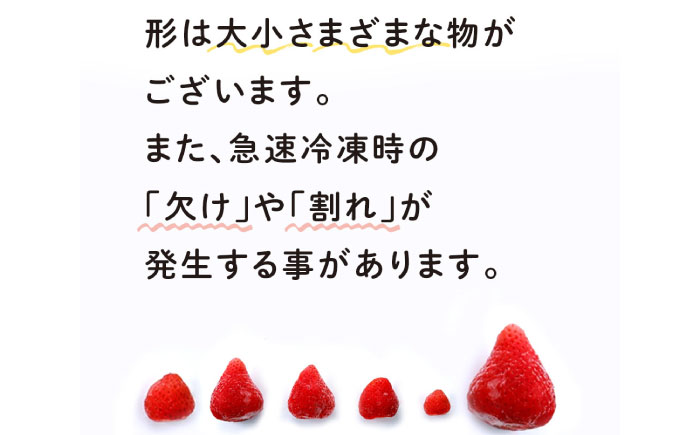 冷凍あまおう（いちご）約２kg＜一般社団法人地域商社ふるさぽ＞ 那珂川市 [GBX252]