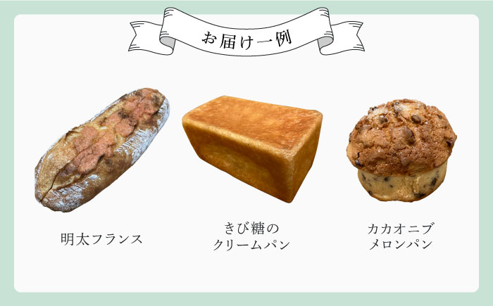 おまかせパン 8-10個 リベイクセット＜Pain du jour＞那珂川市 パン ぱん [GCZ001]