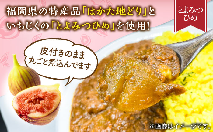 福岡特産品「博多あまおう」と「博多とよみつひめ」のご当地フルーツカレーセット（170g×各15袋）＜株式会社natural factory＞那珂川市 [GEA077]