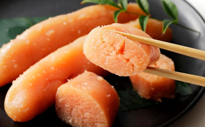 辛子明太子無着色(切子)500gと福岡県産冷凍あまおう500g(250g×2)訳あり ＜木村食品＞ 那珂川市 [GFR039]