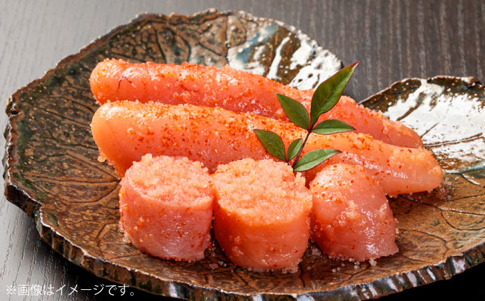 【全2回定期便】稲石 無着色辛子明太子(一本物)(500g) ＜木村食品＞ 那珂川市 [GFV026]