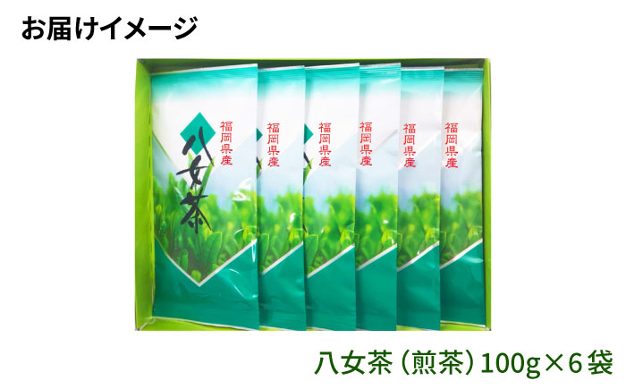 【豊かな香りにまろやかな旨味】八女茶 6袋 600gセット（100g×6袋）＜お茶の星陽園 ＞那珂川市 飲料 お茶 茶 [GAD001]