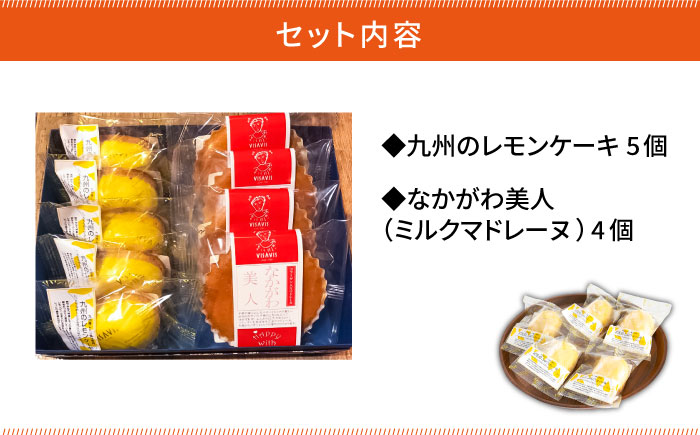 【VISAVISしか味わえない特選スイーツ】VISAVIS 菓子 2種セット 計9点 ＜株式会社シークス＞那珂川市 スイーツ 焼菓子 焼き菓子 [GAU002]