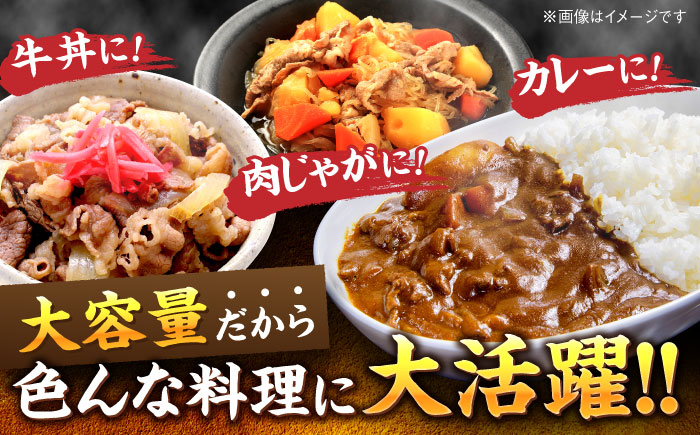 【全12回定期便】【たっぷり大容量！】博多和牛 切り落とし 1000g（500g×2P）＜株式会社MEAT PLUS＞那珂川市 肉 牛肉 黒毛和牛 牛切り落とし [GBW015]
