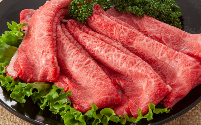 【訳あり】さっぱり！博多和牛 赤身 しゃぶしゃぶ すき焼き 用（肩・モモ）400g（400g×1p）＜株式会社MEAT PLUS＞那珂川市 肉 牛肉 黒毛和牛 [GBW115]