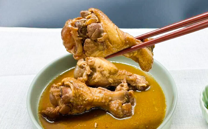 はかた一番どり 手羽元のとろとろ煮 10袋＜株式会社natural factory＞那珂川市 肉 鶏肉 [GEA063]