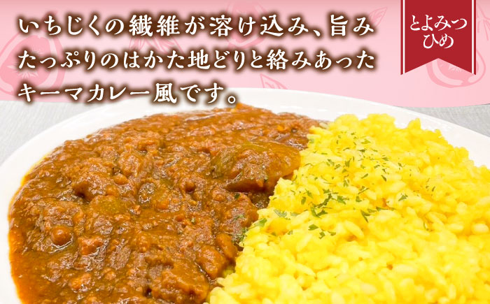 福岡特産品「博多あまおう」と「博多とよみつひめ」のご当地フルーツカレーセット（170g×各15袋）＜株式会社natural factory＞那珂川市 [GEA077]