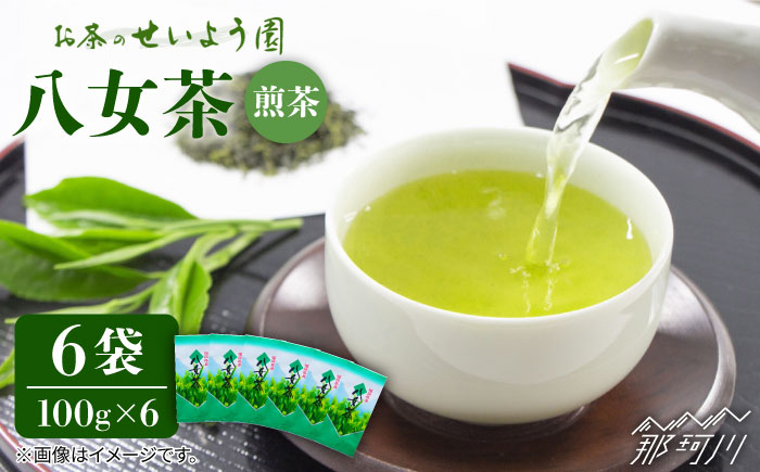 【豊かな香りにまろやかな旨味】八女茶 6袋 600gセット（100g×6袋）＜お茶の星陽園 ＞那珂川市 飲料 お茶 茶 [GAD001]