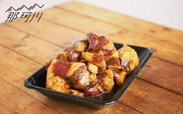 【全3回定期便】たれ漬け中落ちカルビ　1kg(200gx5)＜なかがわ市場 うしじま＞那珂川市 [GAR050]