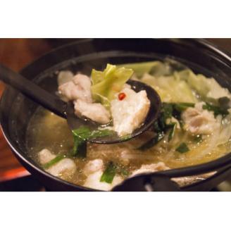 【厳選】お肉屋さんのこだわり博多もつ鍋セット600g(3～4人前)【配送不可地域：離島】