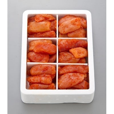 博多の味本舗　厳選国産牛博多もつ鍋醤油味と辛子明太子1kg(6仕切り)セット(宇美町)【配送不可地域：離島】