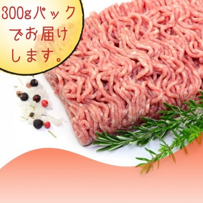 博多和牛100%ミンチ(挽肉)【訳あり】1.2kg(300g×4個)(宇美町)【配送不可地域：離島】