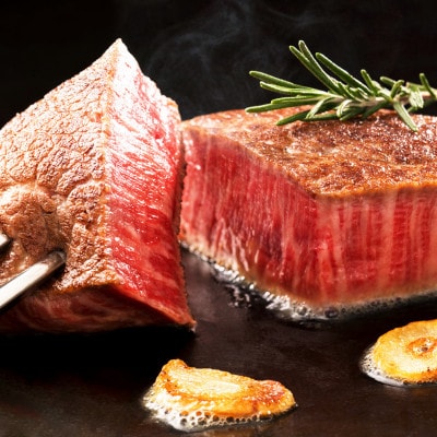 【毎月定期便】A5,4等級　博多和牛ヒレ厚切りステーキ　200g×5枚(宇美町)全3回【配送不可地域：離島】