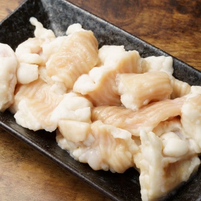 【毎月定期便】訳あり!博多醤油もつ鍋2人前と辛子明太子(切子)1個セット(宇美町)全2回【配送不可地域：離島】