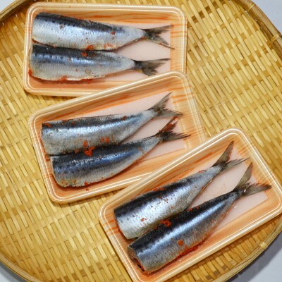 ピリ辛 いわし明太6尾　福岡名物の辛子明太子をイワシに詰め込みました(宇美町)【配送不可地域：離島】