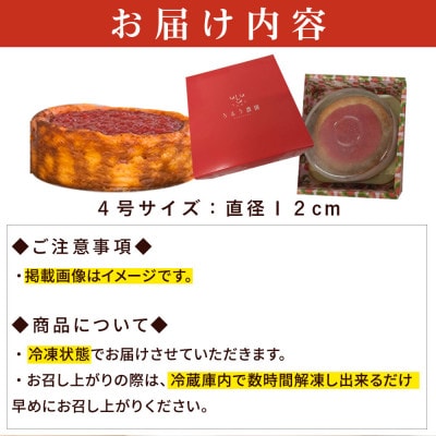 福岡県産あまおう使用!!あまおうチーズケーキ(宇美町)【配送不可地域：離島】