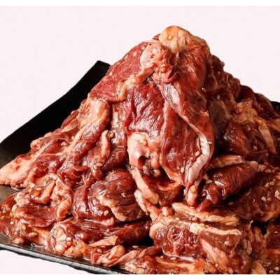 博多和牛A4ランク以上 焼肉用タレ漬1.1kg(宇美町)【配送不可地域：離島】