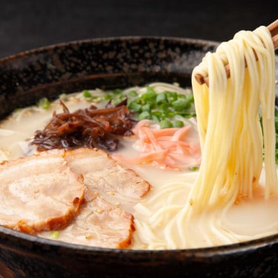 【毎月定期便】博多長浜ラーメン6食入×1箱(6食入)(宇美町)全3回