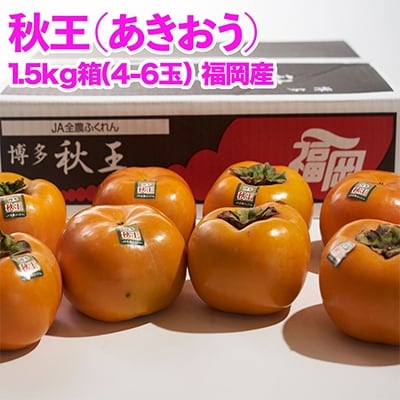 【宇美】秋王(あきおう)1.5kg箱(4-6玉)【配送不可地域：離島】