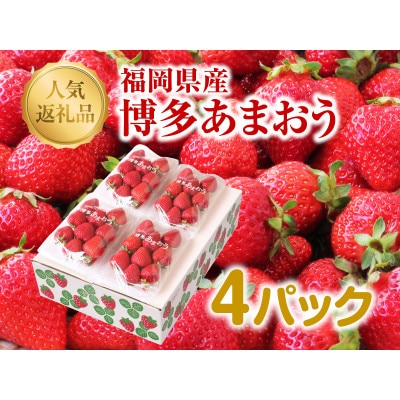 博多あまおう250g×4パック(宇美町)【配送不可地域：離島】
