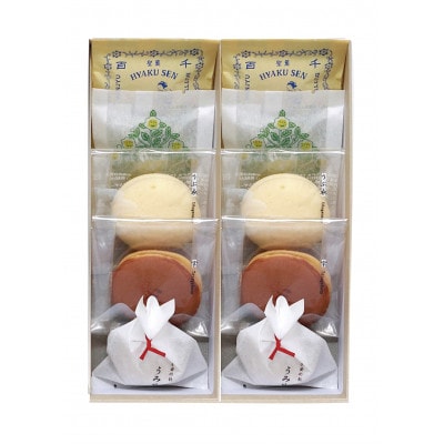 お菓子詰め合わせ2列/各1種×2個