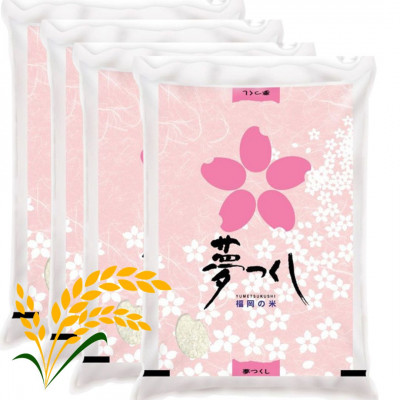 【令和7年産】福岡県産ブランド米「夢つくし」白米　計20kg(宇美町)