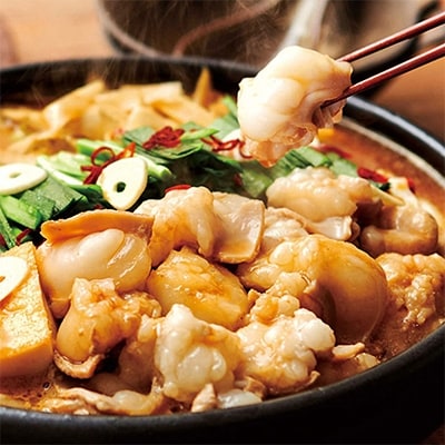 2022年8月発送開始『定期便』やまや　博多もつ鍋　こく味噌味　1-2人前　全3回【配送不可地域：離島】