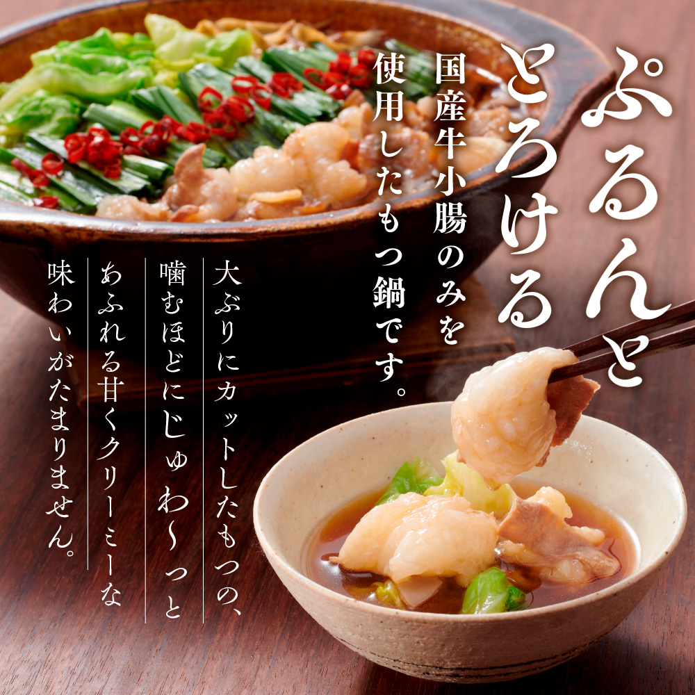 博多もつ鍋セット（あごだし醤油味）3-4人前×3個セット　AZ080