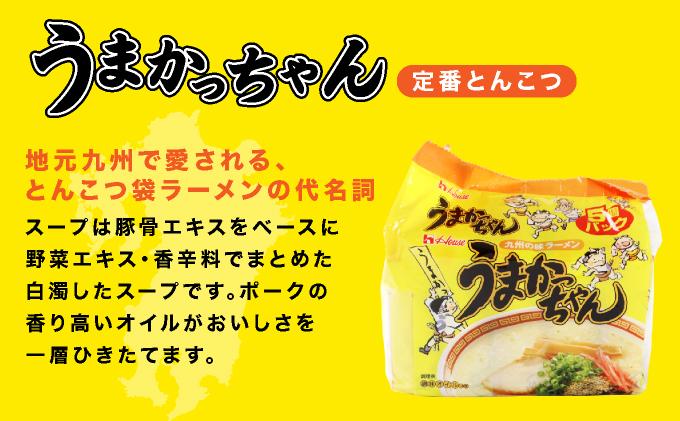 VY009 うまかっちゃん 定番とんこつ味 合計30袋 うまかっちゃん 定番とんこつ