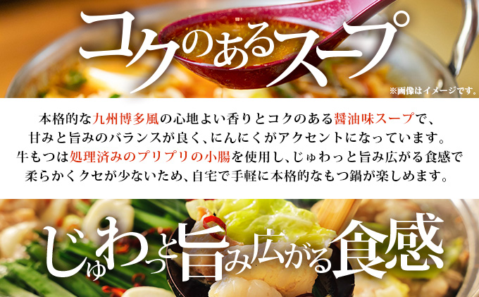 牛もつ鍋 醤油味 15人前（3人前×5セット） PE003