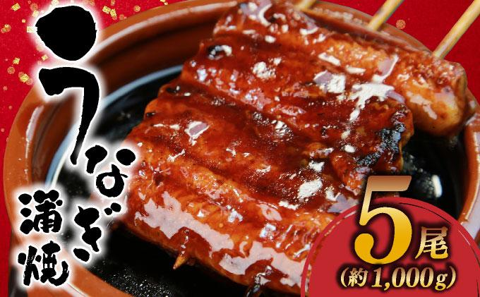 うなぎ蒲焼 約1,000g(5尾)タレ付き | うなぎ 土用の丑の日 蒲焼 うなぎ蒲焼 1kg 5尾 タレ付き うな重 うなぎ丼 鰻 冷凍 お取り寄せ ギフト 人気 大容量 高級食材