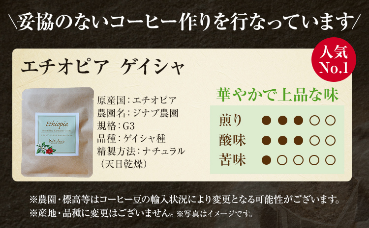 コーヒー ドリップバッグ お試し 無糖 1500円ポッキリ エチオピア ゲイシャ メール便（ポスト投函）