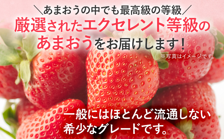 【2026年発送先行予約】プレミアム あまおう EX（化粧箱入り）いちご フルーツ 果物 あまおう 約400g×1パック 苺 イチゴ ギフト 贈答用 贈り物 お祝い 祝い 化粧箱 福岡【発送時期2026年2月上旬～2026年4月上旬】