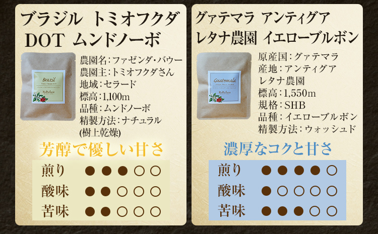 数量限定 コーヒー ドリップバッグ 5種類 無糖 送料無料 グァテマラ ブラジル インドネシア エチオピア コチャレ ゲイシャ 全種セット
