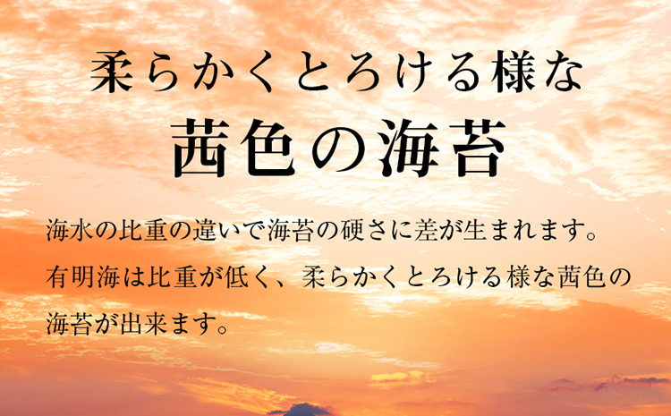福岡有明のり 味海苔 大丸ボトル 10切80枚　6本セット あじのり 取り寄せ ごはんのおとも 九州 ご当地グルメ 福岡土産